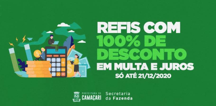 Sefaz lança Refis 2020 com desconto de 100% nos juros
